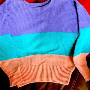 Polo Vintage Tricolor Cotton sweater